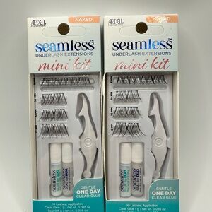 Ardell Seamless Underlash Extensions Mini Kit - Naked Black Lot of 2